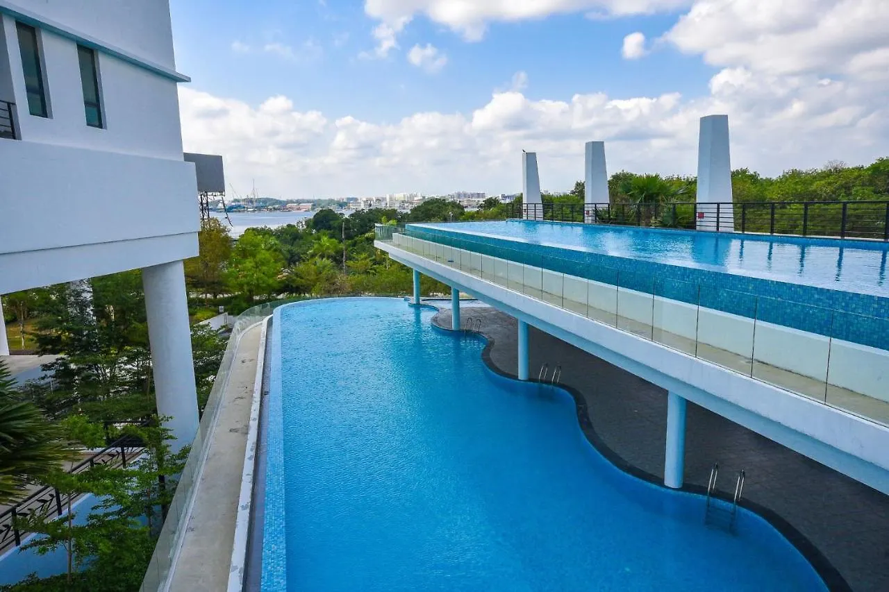 Marina View Resort By Nest Home Bathtub & Seaview! Johor Bahru
