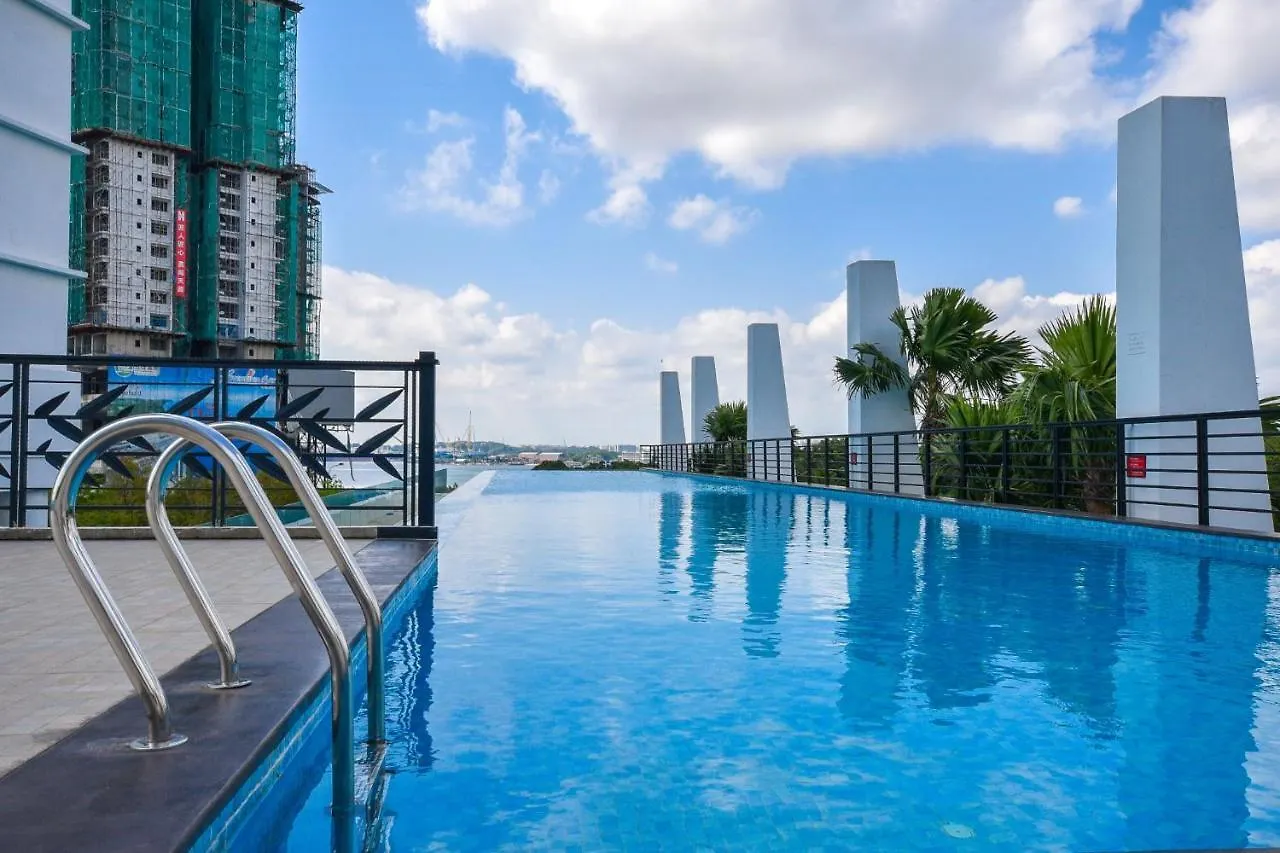 Marina View Resort By Nest Home Bathtub & Seaview! Johor Bahru
