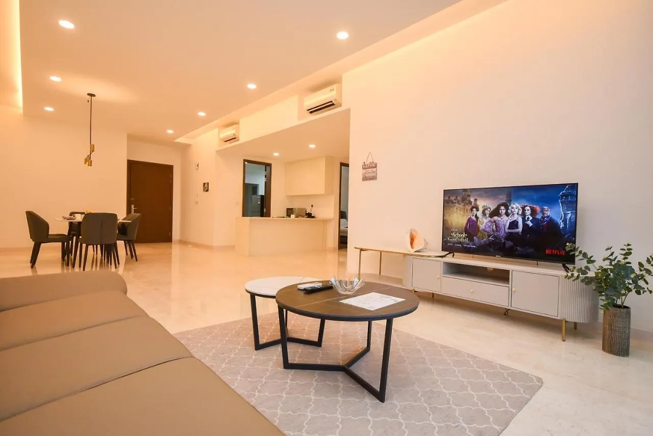 Appartement Marina View Resort By Nest Home Bathtub & Seaview! Johor Bahru Maleisië