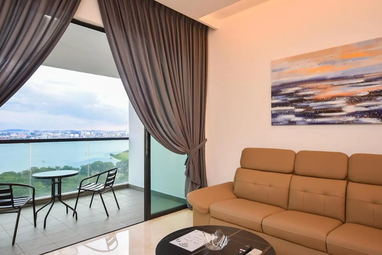 Marina View Resort By Nest Home Bathtub & Seaview! Johor Bahru Appartement