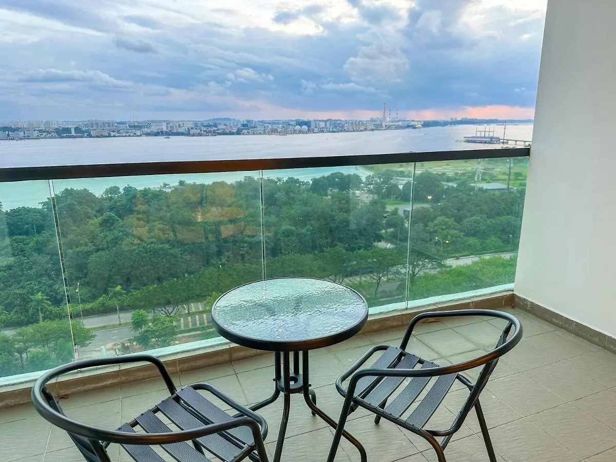 Appartement Marina View Resort By Nest Home Bathtub & Seaview! Johor Bahru