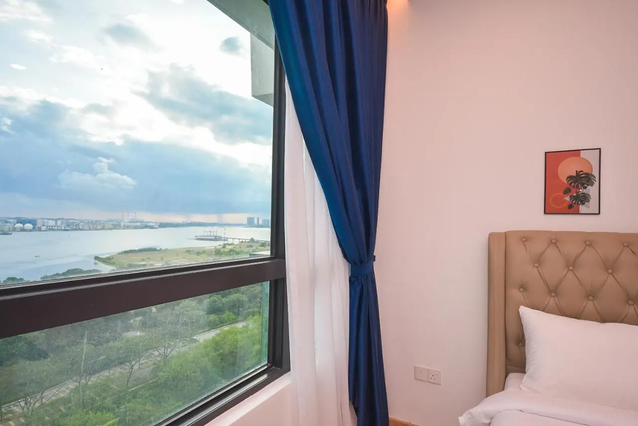 Marina View Resort By Nest Home Bathtub & Seaview! Johor Bahru Maleisië